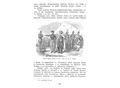 Формы французских войск.