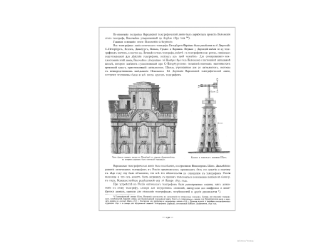 Башня и телеграф системы Шато.