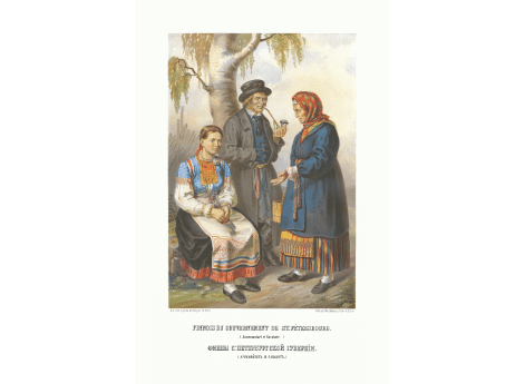 Финны С.-Петербургской губернии. (Аурамойзет и савакот.)