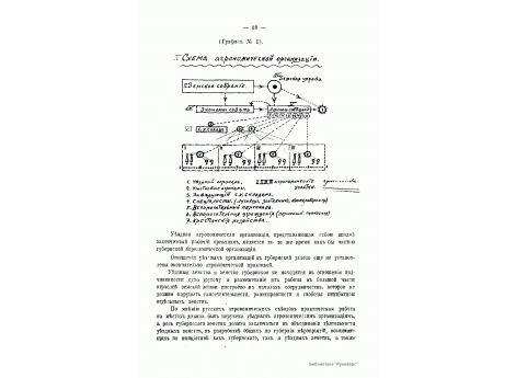 Схема агрономической организации.