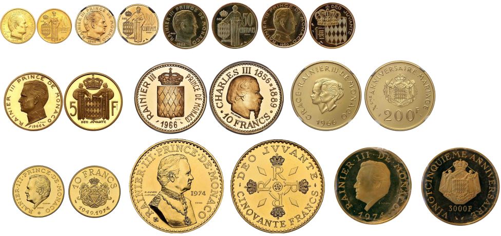Монеты Монако