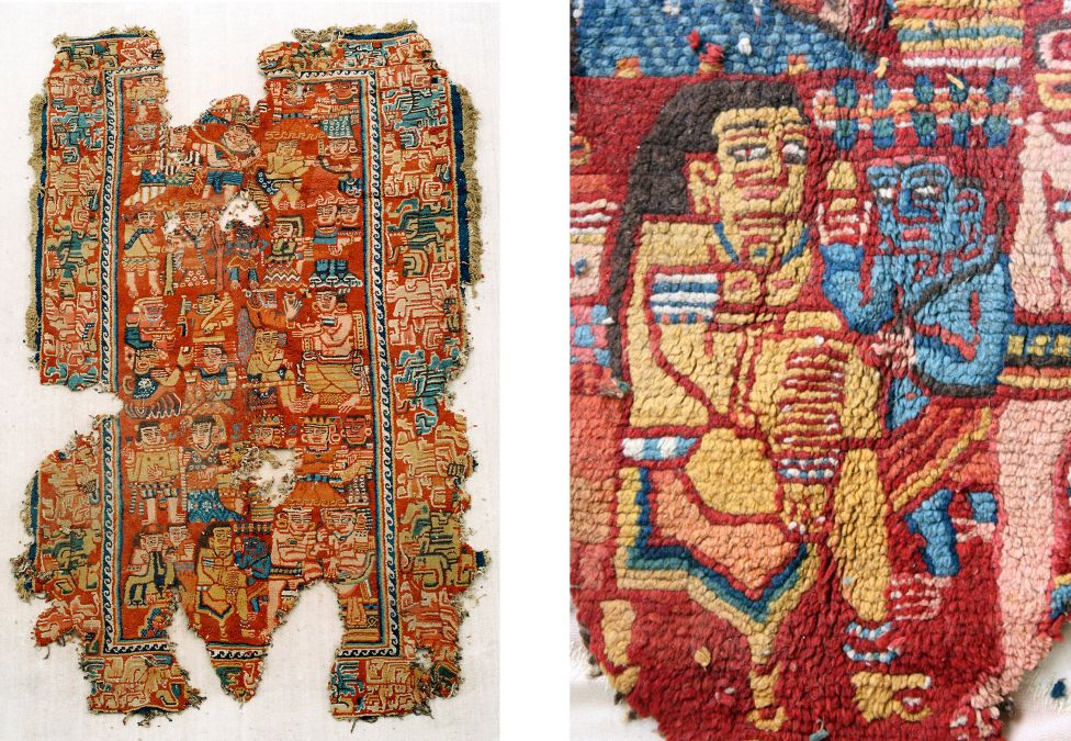 Узелковый коврик из Хотана