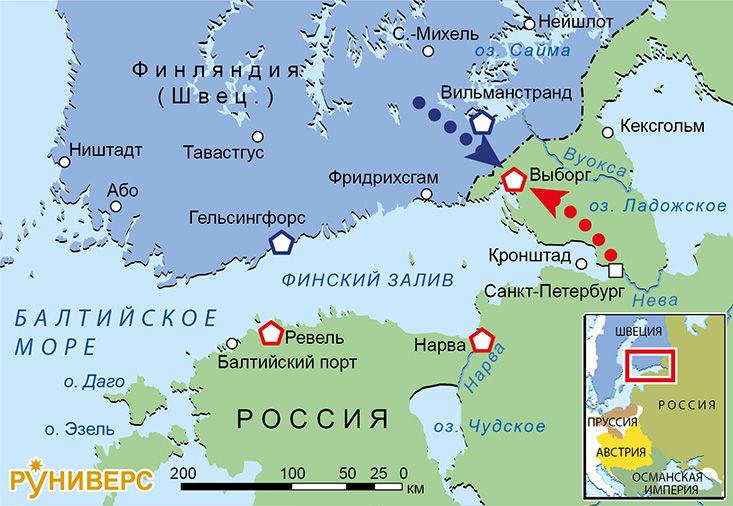 Русско-шведская война 1741—1743 гг. Замыслы сторон
