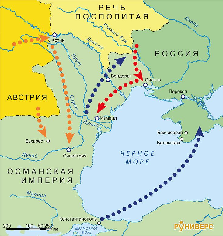 Замыслы противоборствующих сторон