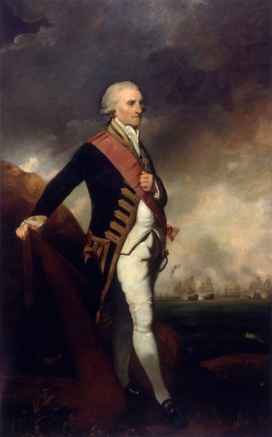 Адмирал Джордж Бриджес Родней, 1789 год 