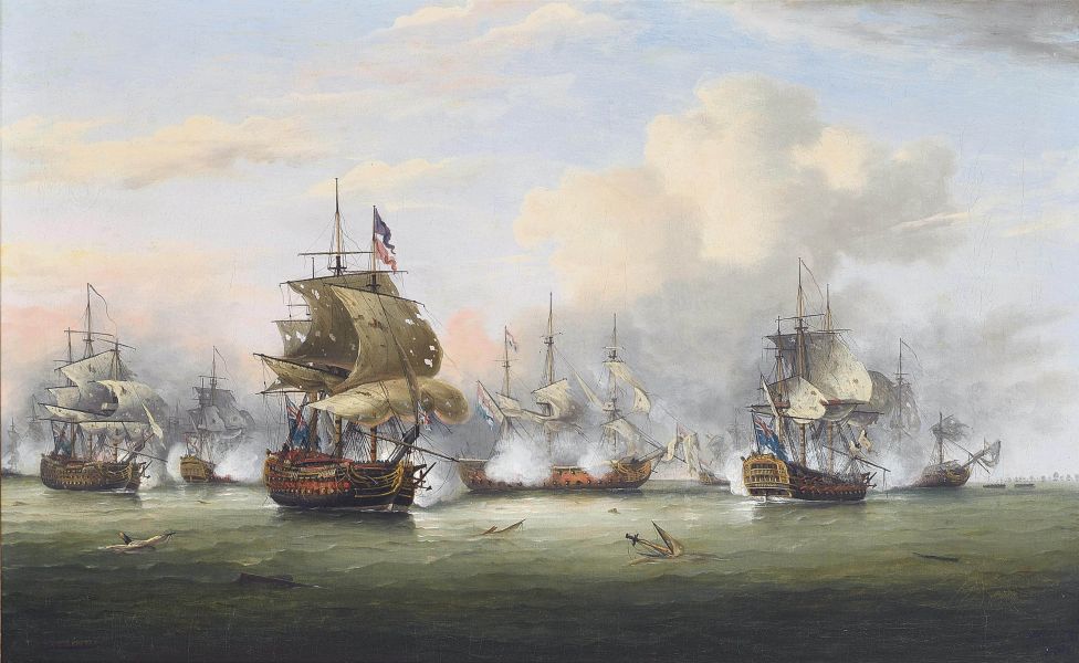 Сражение при Доггер-банке, 5 августа 1781 года 