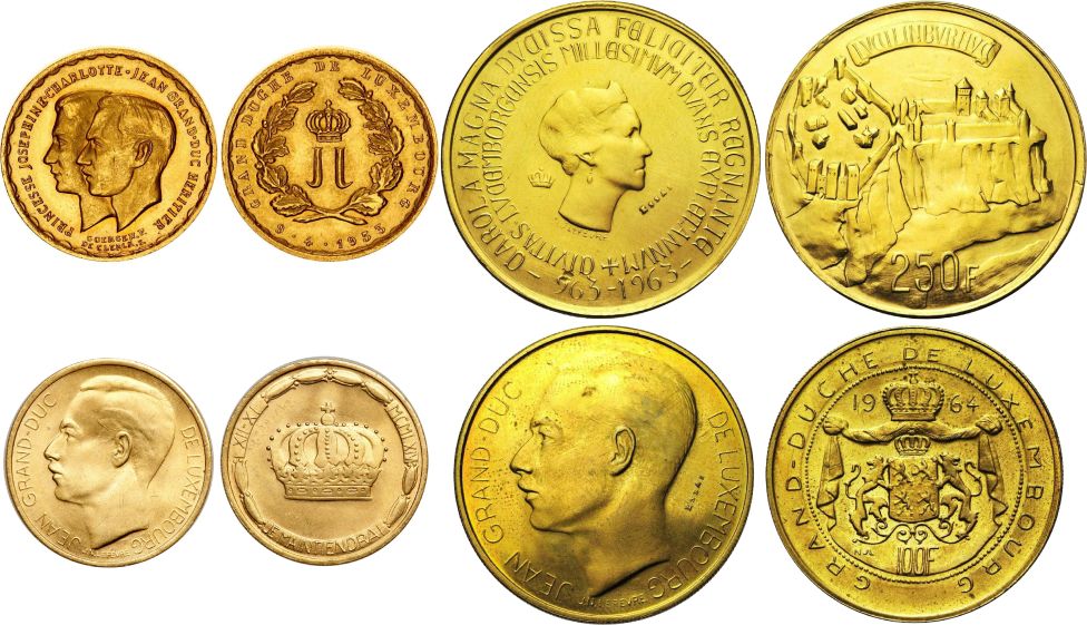 Монеты Люксембурга