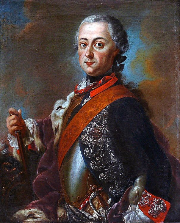 Фридрих II в 1745 году