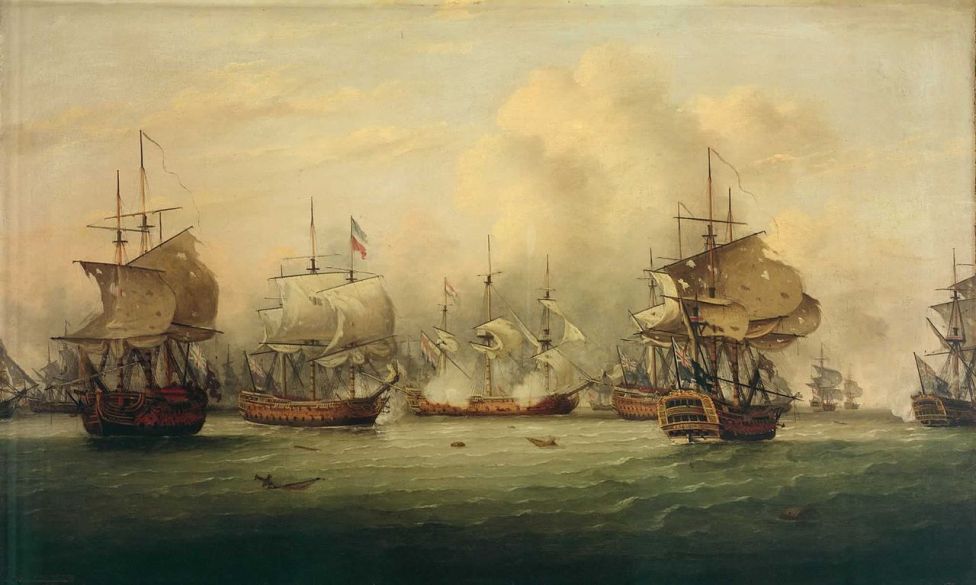 Сражение при Доггер-Банке 5 августа 1781 года