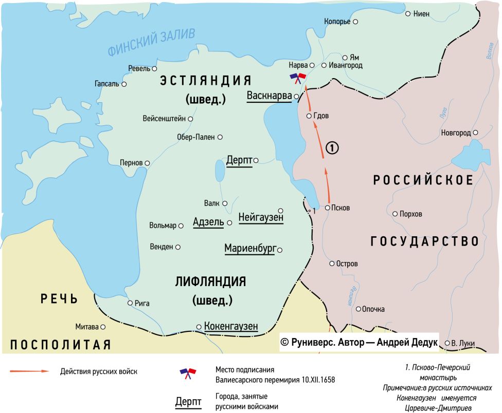 Летняя кампания 1658 г.