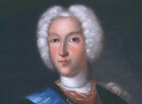 Портрет российского императора Петра I. И.Ведекинд. Около 1730 года