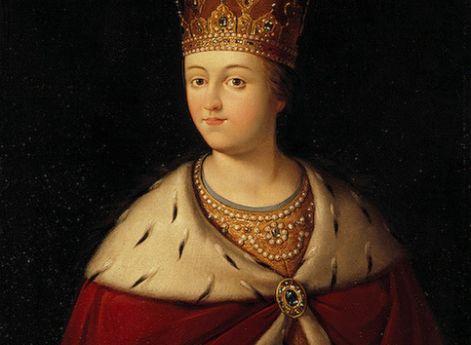 Портрет царевны Софьи. Неизвестный художник. Первая половина XIX века