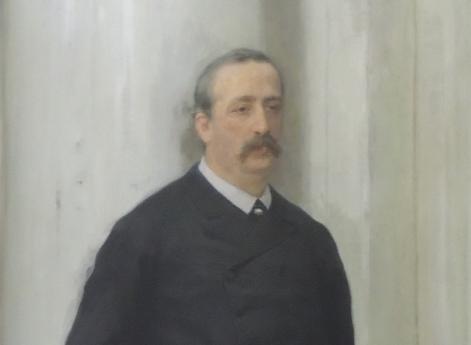 Портрет композитора и ученого-химика А. П. Бородина