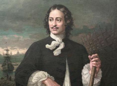 Портрет Петра I. А. Толяндер