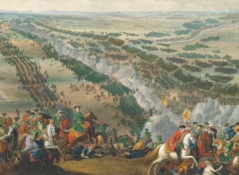 Полтавская баталия 27 июня 1709 года