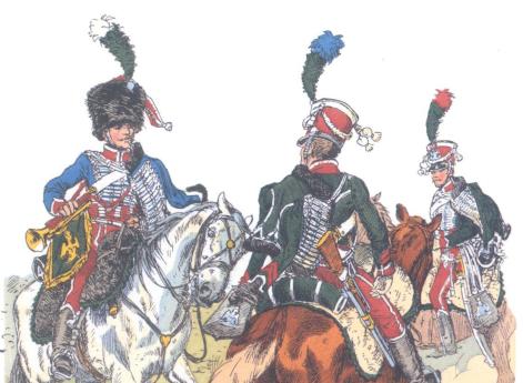 Франция. Полки Почетной гвардии (1813)