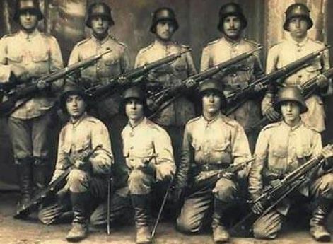 Литовские солдаты. 1920-е гг.