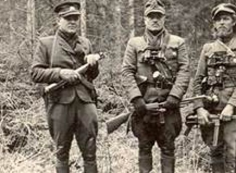 БойцыЛитовской освободительной армии. Лето 1944 г.