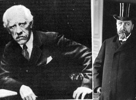 Фритьоф Нансен и Кристиан Михильсен