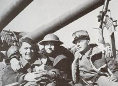 Французский, британский и норвежский офицеры. Май 1940 г.