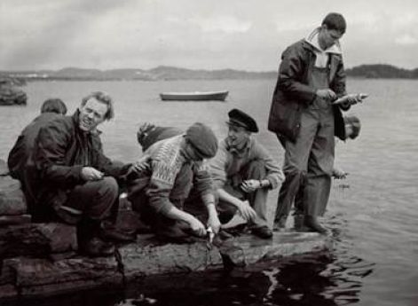 Норвежские рыбаки. 1942 г.