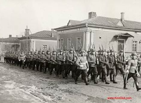 Смотр финских войск. Весна 1941 г.