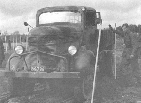 Шведский грузовик Volvo n/42. 1943 г.