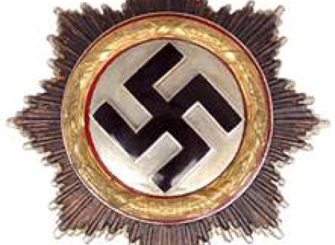 Немецкий крест в золоте.