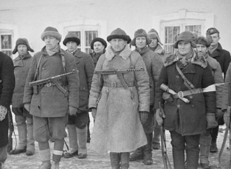 Эстонские ополченцы из «Омакайтсе» Дата создания:Зима 1941 – 1942 гг.