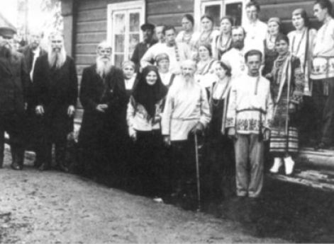 Русские староверы в Варнья (Воронье). 1930-е гг.