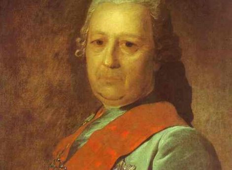 Портрет А.М. Обреcкова.Ф. Рокотов. 1777