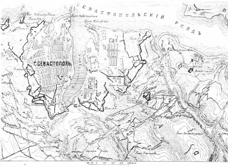 План фортификации Севастополя