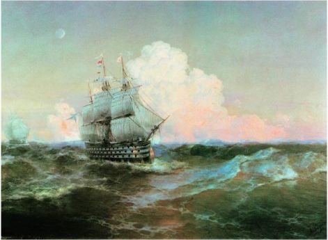 И. Айвазовский. Двенадцать Апостолов