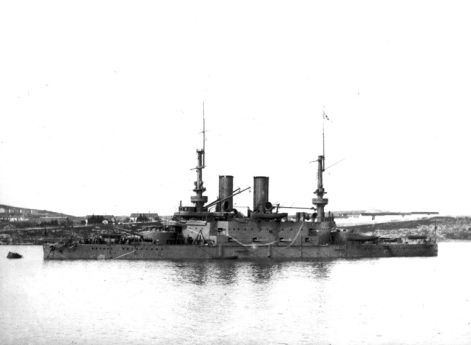 Линейный корабль Три Святителя в Севастополе. (до 1917 г).