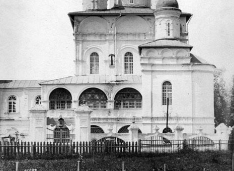 Церковь Преображения в селе Большие Вязёмы Звенигородского уезда Московской губернии.