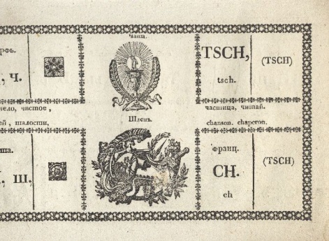 Буквы «Ч» и «Ш» в книге