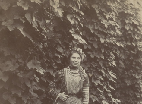 Дочь фотографа И.П. Мяздрикова Валерия. Муром.