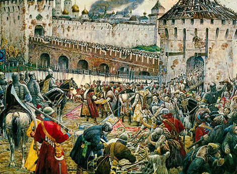 Изгнание поляков из Кремля Пожарским