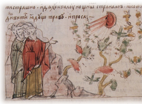 Нашествие саранчи на Русскую землю.