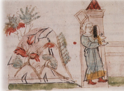 Беседа Давыда Игоревича Волынского с владимирским посадником Василем.