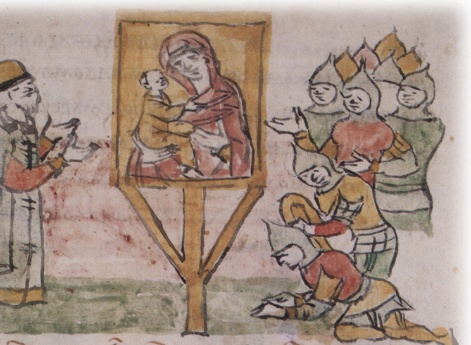 Благодарственное моление Владимирской иконе Богородицы, взятой Андреем Юрьевичем Боголюбским в поход на Волжскую Болгарию.