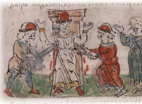 Убийство по повелению Владимира Святославича своего брата, Ярополка Святославича Киевского