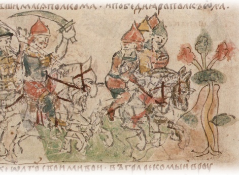 Поражение войск Олега Святославича, обратившихся в бегство, отвойск Ярополка Святославича Киевского. 