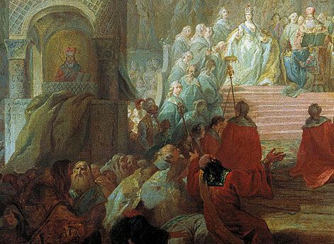 Коронование Екатерины II 22 сентября 1762 года
