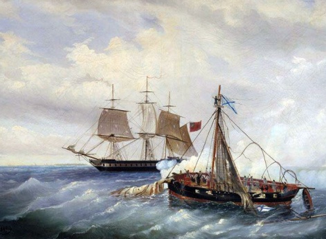 Бой парохода «Опыт» с английским фрегатом у острова Нарген 11 июня 1808 года. 