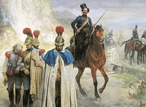 Они попали в плен в 1814 году 