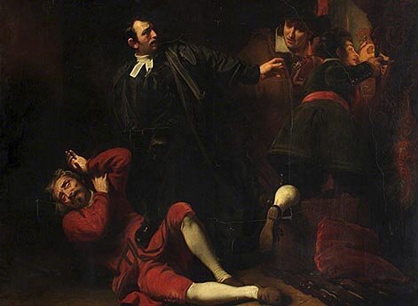 Полковник Блад похищает королевские регалии.