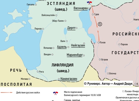 Летняя кампания 1658 г.