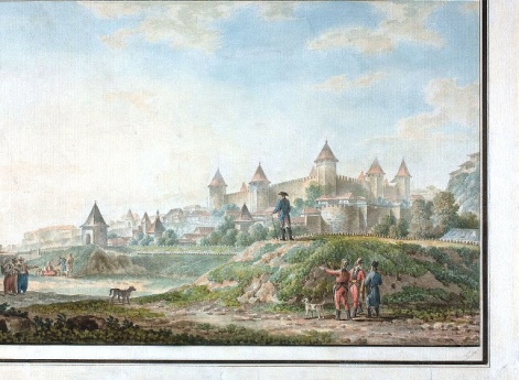 Вид крепости Бендеры