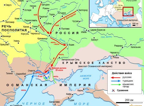 Русско-турецкая война 1676-1681 гг. Кампания 1698 г.